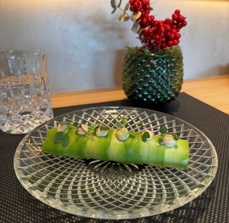 Canelón de aguacate con salmón de Carlitos Sant Cugat